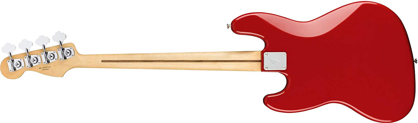 Fender Player Jazz Electric Bass Guitar - Pau Ferro Fingerboard - Sonic Red