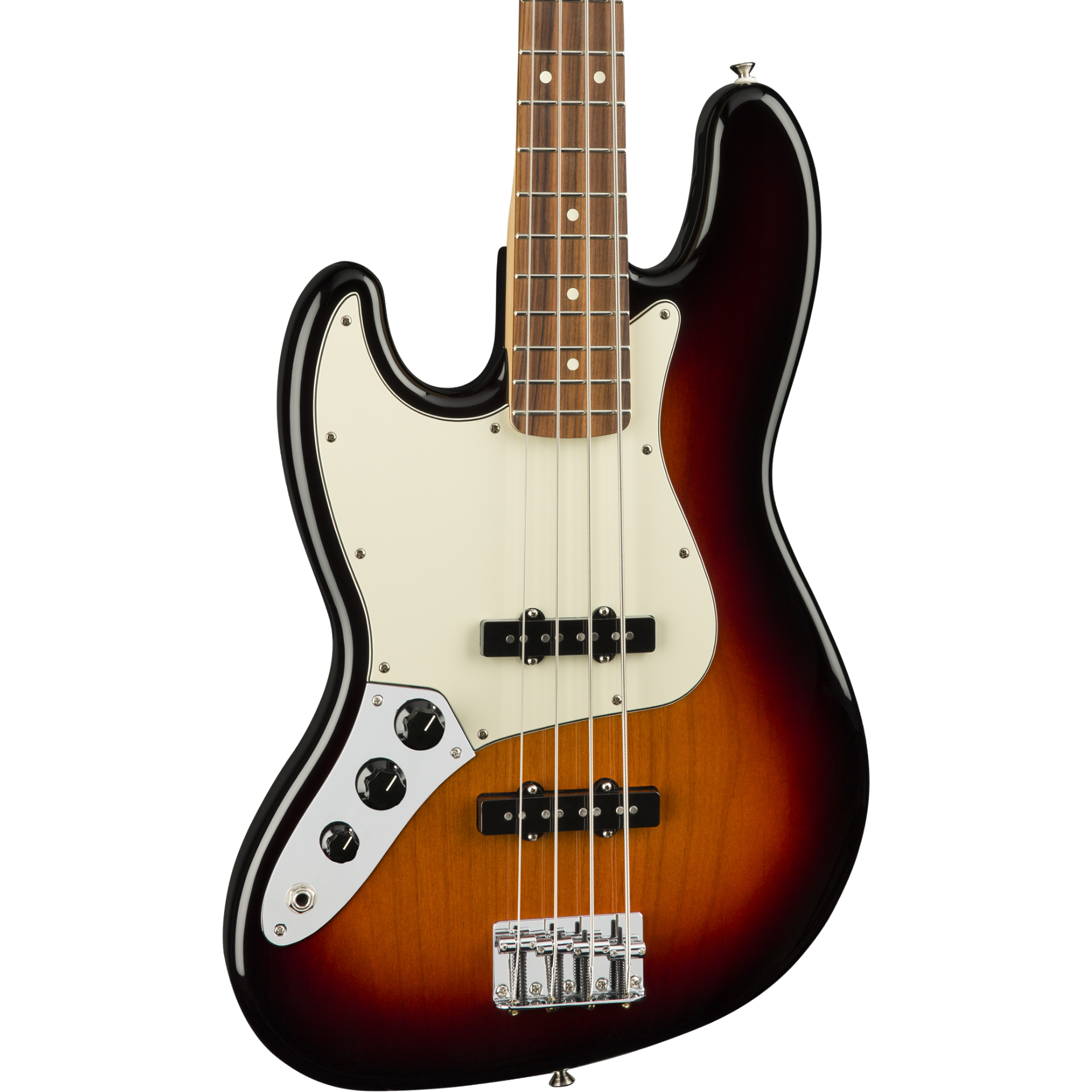 Fender Player Jazz Bass® Left Handed Pau Ferro, 3 Color Sunburst