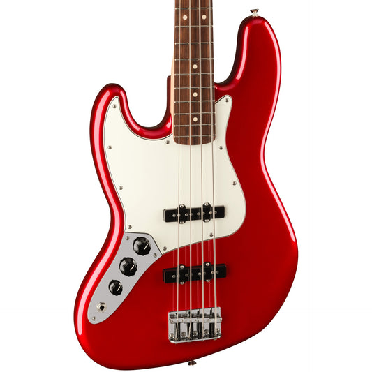 Fender Player Jazz Bass® Left-Handed, Pau Ferro, Candy Apple Red