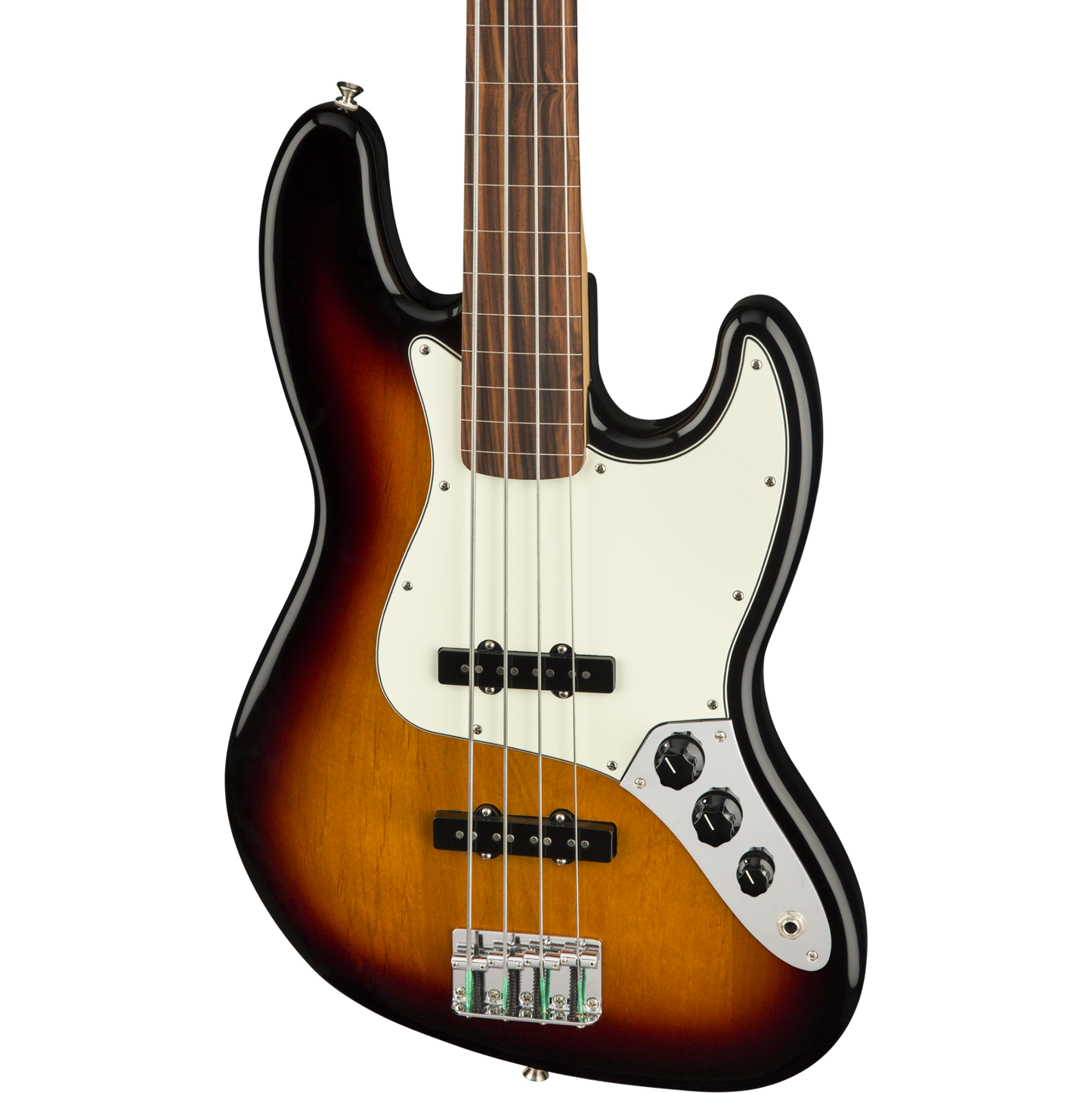 Fender Player Jazz Electric Bass (Fretless) - Pau Ferro Fingerboard - 3 Color Sunburst
