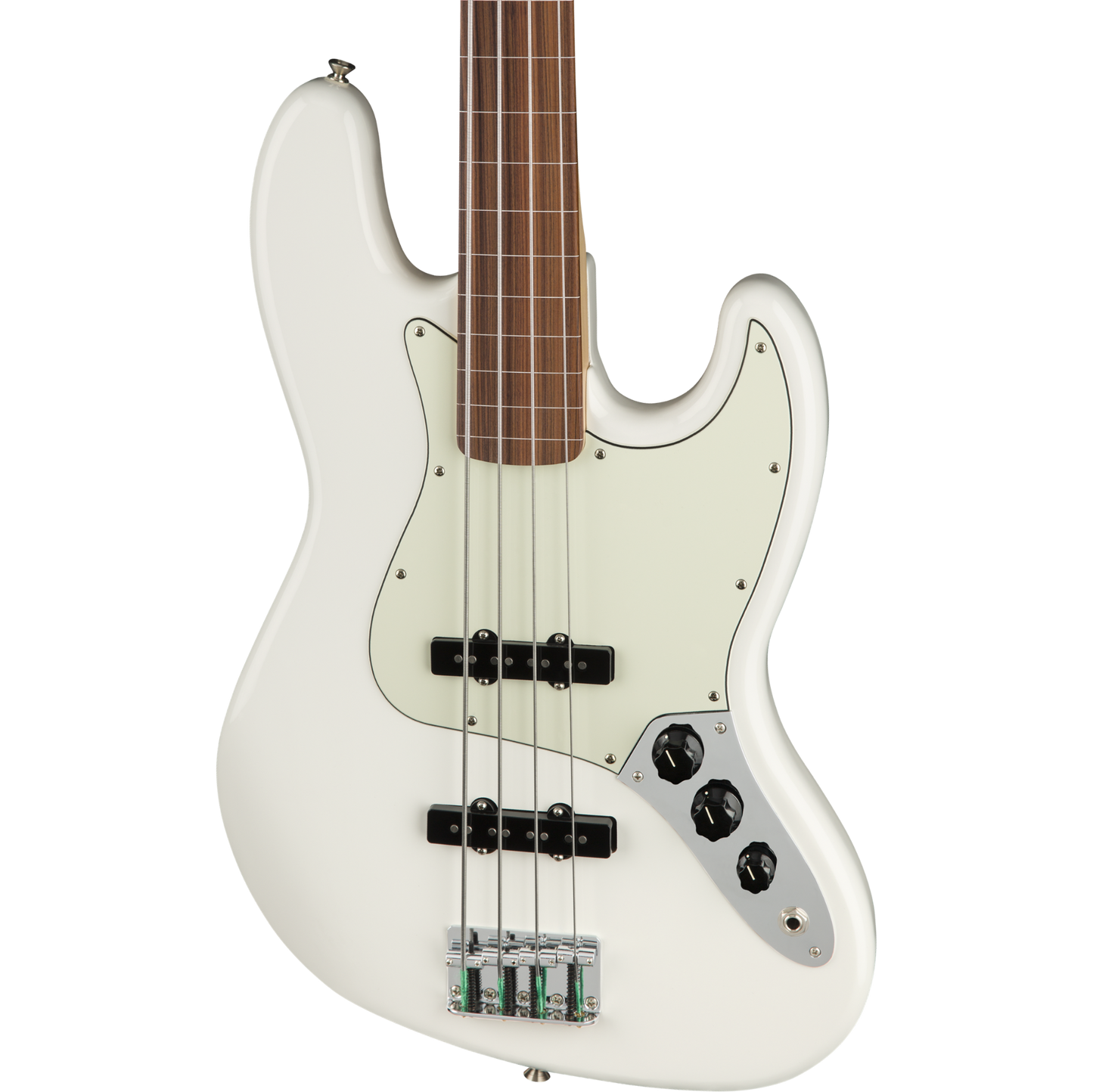 Fender Player Jazz Electric Bass Guitar - Pau Ferro Fingerboard - Polar White