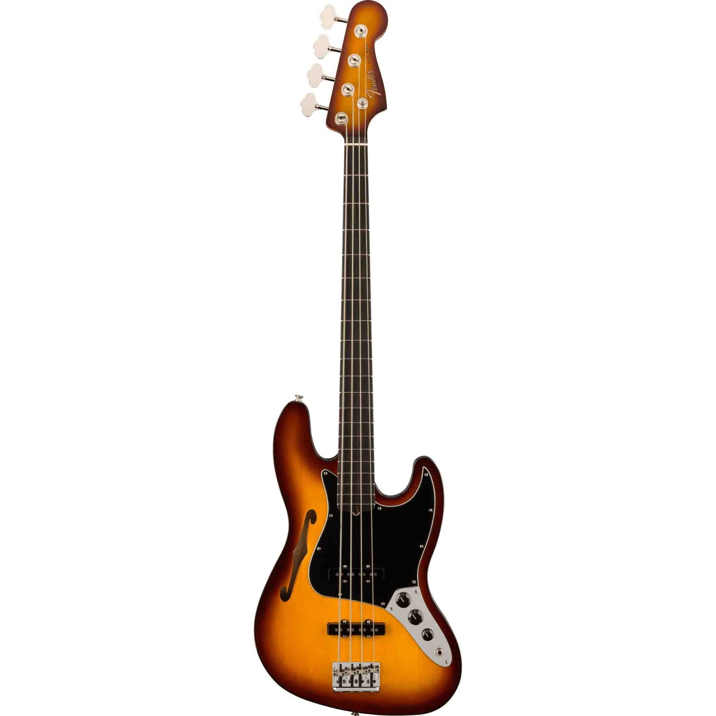 Fender LTD Suona Jazz Bass Thinline - Violin Burst, Ebony Fingerboard