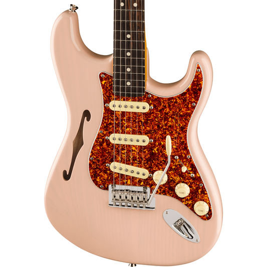 Fender American Professional II Stratocaster Thinline - Transparent Shell Pink