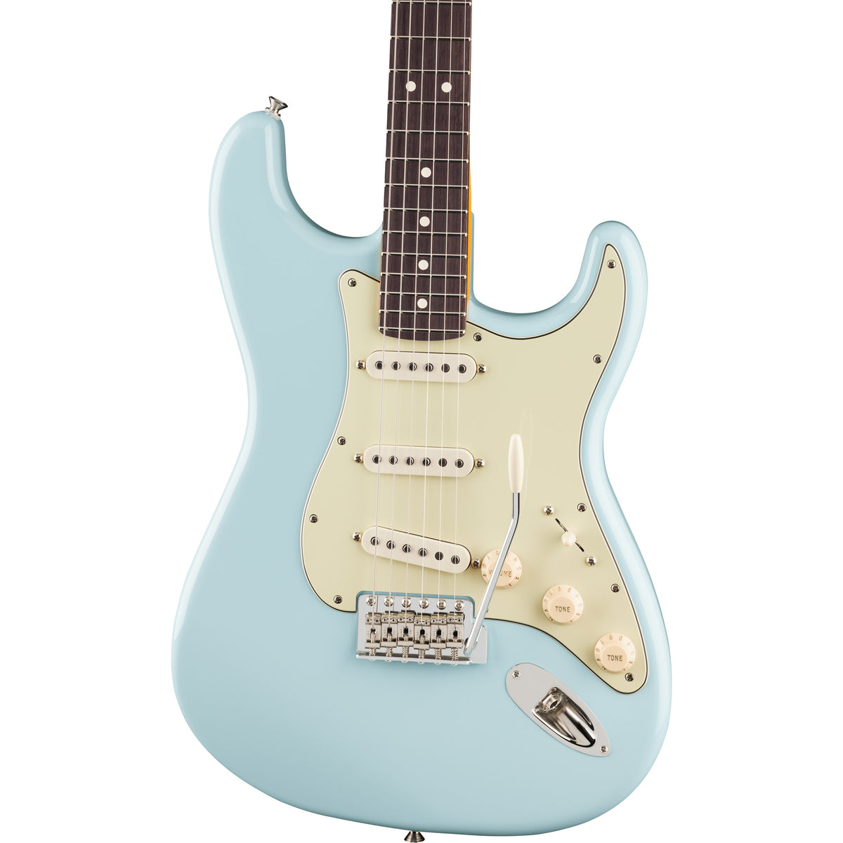 Fender Limited Edition Pro Classic Silent Stratocaster - Rosewood Fingerboard, Daphne Blue
