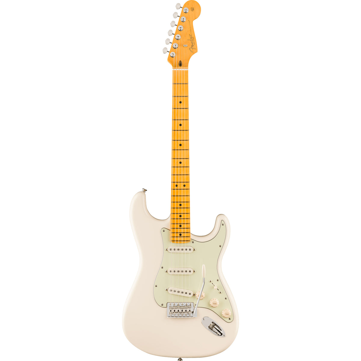 Fender Limited Edition Pro Classic Silent Stratocaster - Maple Fingerboard, Olympic White