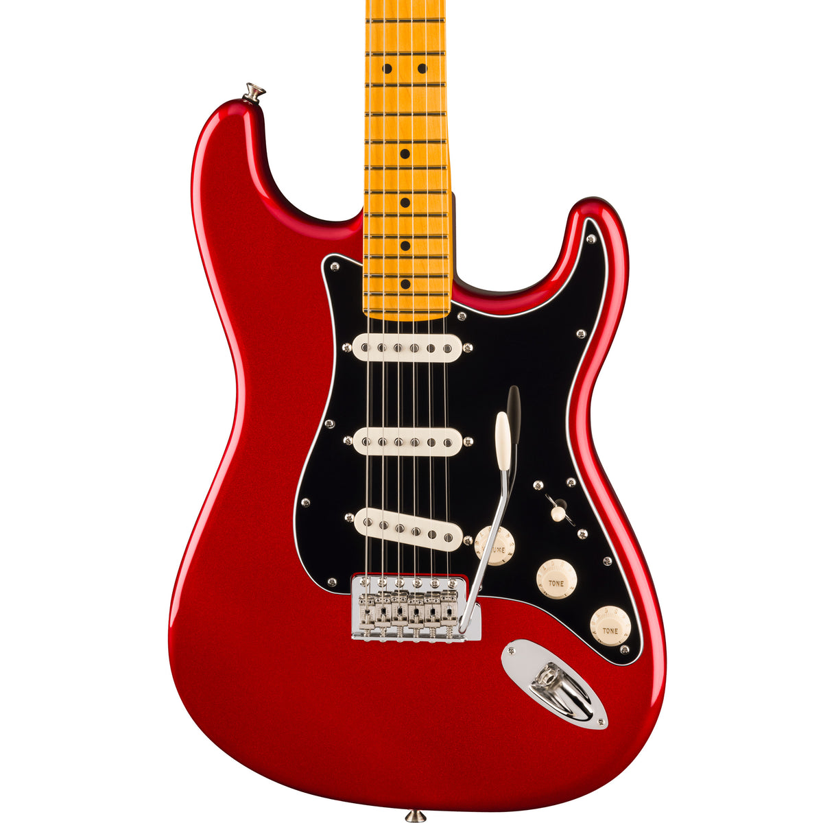 Fender Limited Edition Pro Classic Silent Stratocaster - Maple Fingerboard, Candy Apple Red
