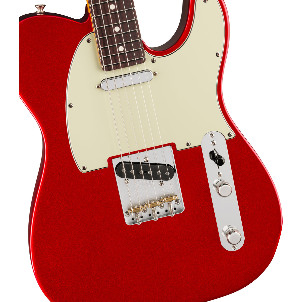 Fender Limited Edition Pro Classic Silent Telecaster - Rosewood Fingerboard, Candy Apple Red