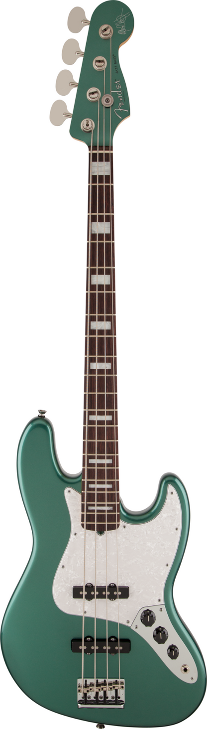 Fender Adam Clayton Signature Jazz Bass Sherwood Green w/Case