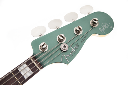 Fender Adam Clayton Signature Jazz Bass Sherwood Green w/Case