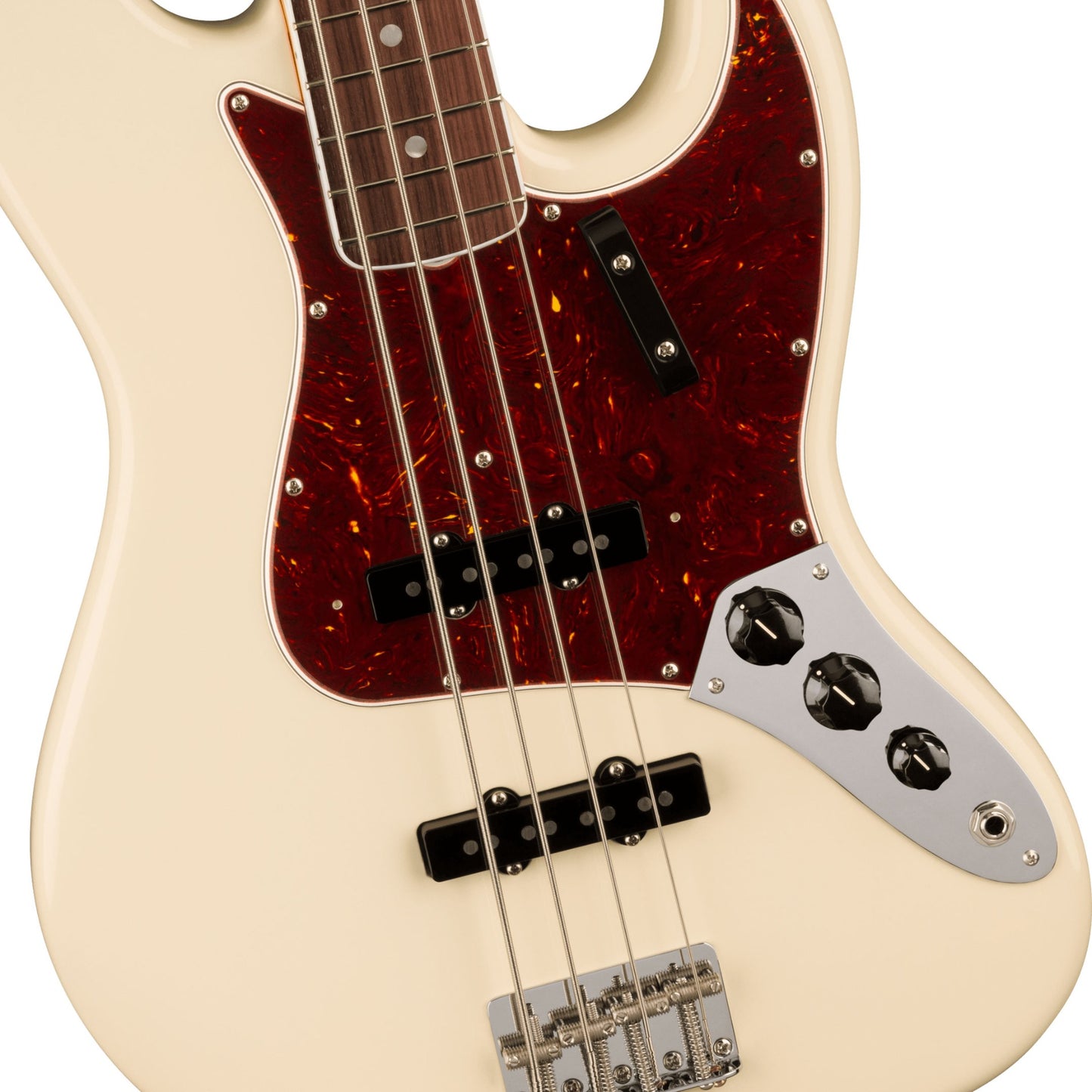 Fender American Vintage II 1966 4-String Jazz Bass in Olympic White