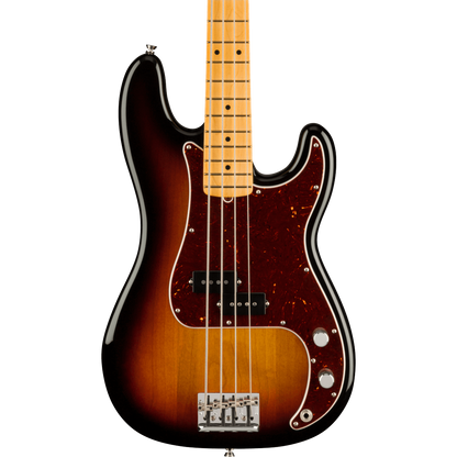 Fender American Pro II Precision Bass - 3-Color Sunburst, Maple Fretboard