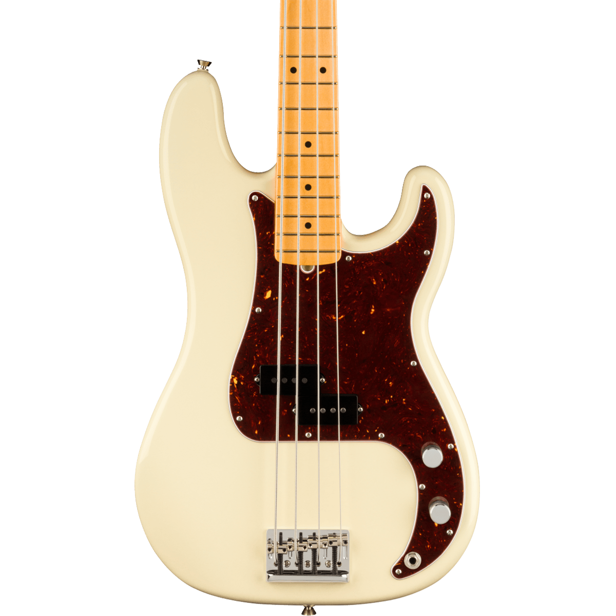 Fender American Professional II Precision Bass - Olympic White, Maple Fretboard