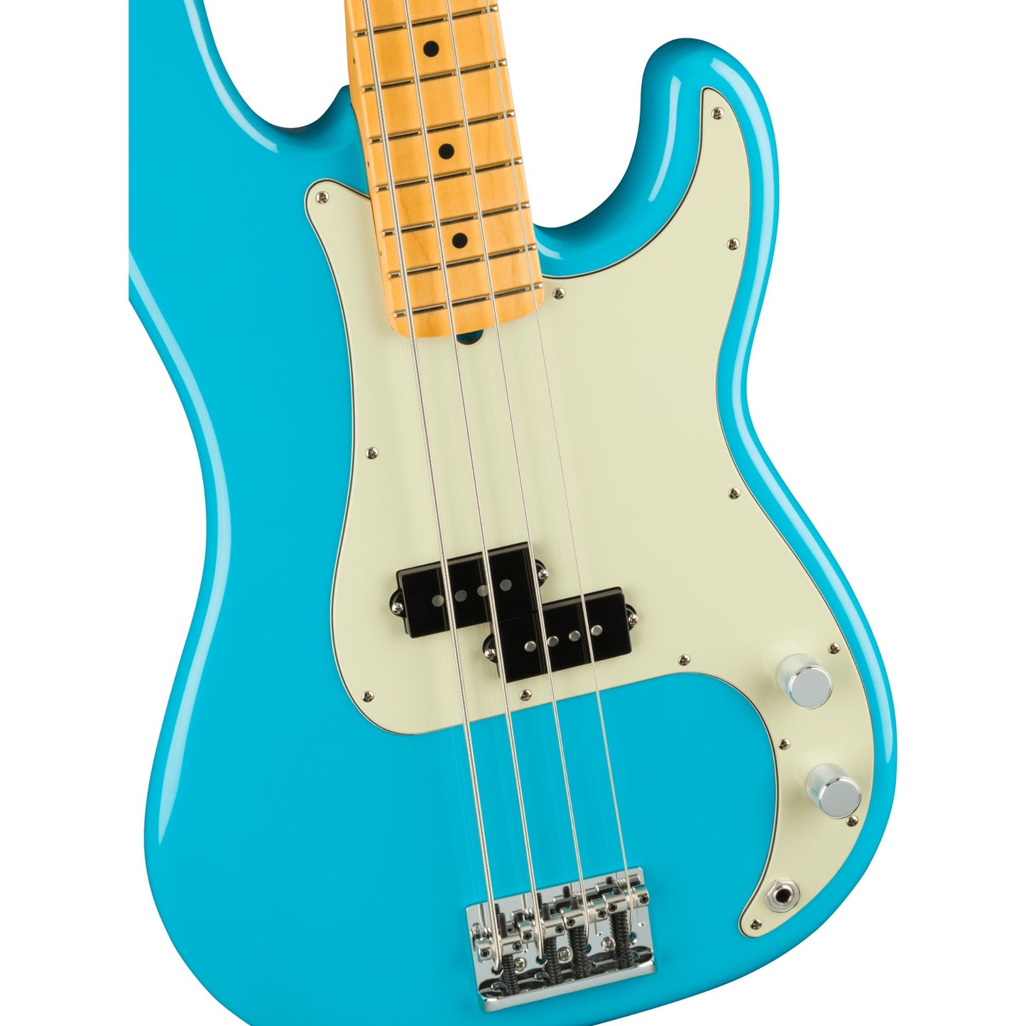 Fender American Professional II Precision Bass - Miami Blue, Maple Fingerboard
