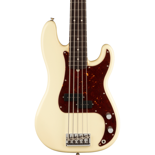 Fender American Professional II Precision Bass V 5-String Bass - Olympic White