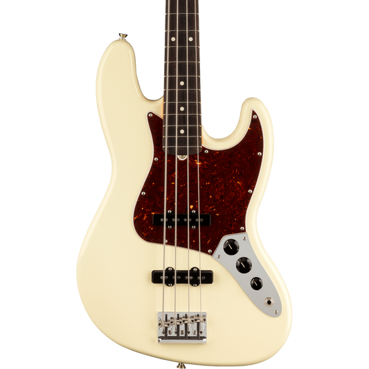 Fender American Professional II Jazz Bass - Olympic White, Rosewood Fretboard