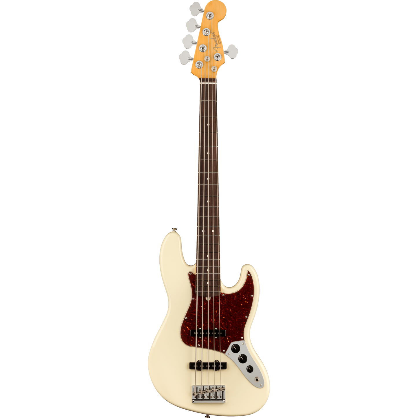 Fender American Professional II Jazz Bass V - Rosewood Fingerboard, Olympic White