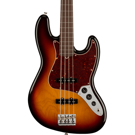 Fender American Professional II Fretless Jazz Bass - 3-Tone Sunburst
