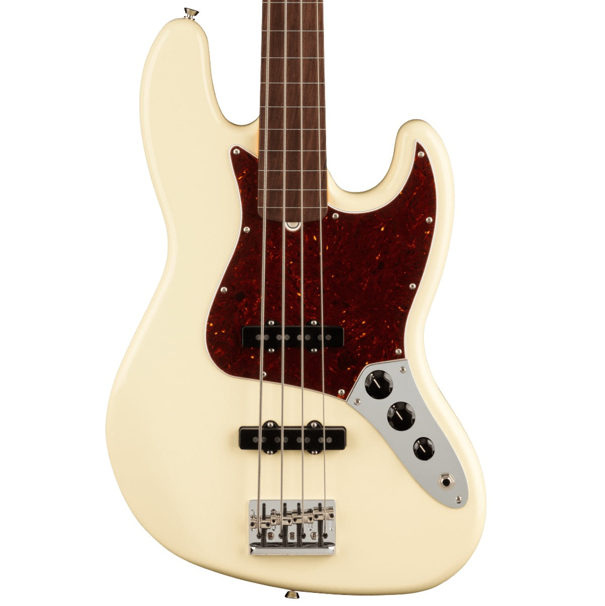 Fender American Professional II Fretless Jazz Bass - Olympic White