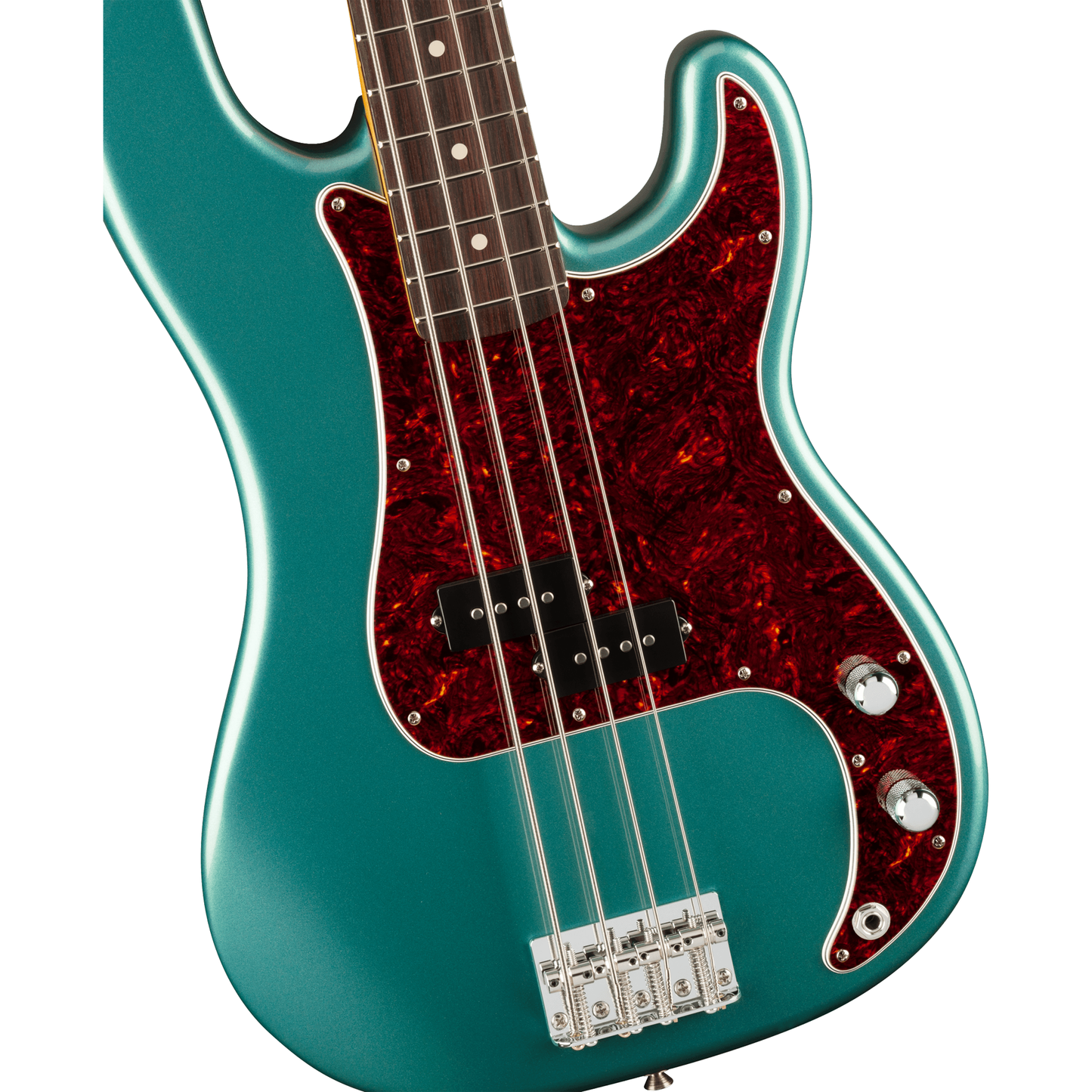 Fender American Professional Classic Precision Bass - Faded Sherwood Green Metallic