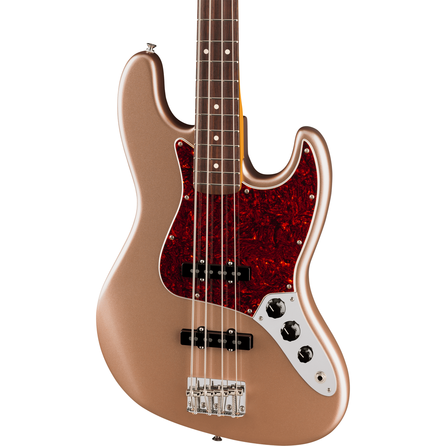 Fender American Professional Classic Jazz Bass - Faded Firemist Gold