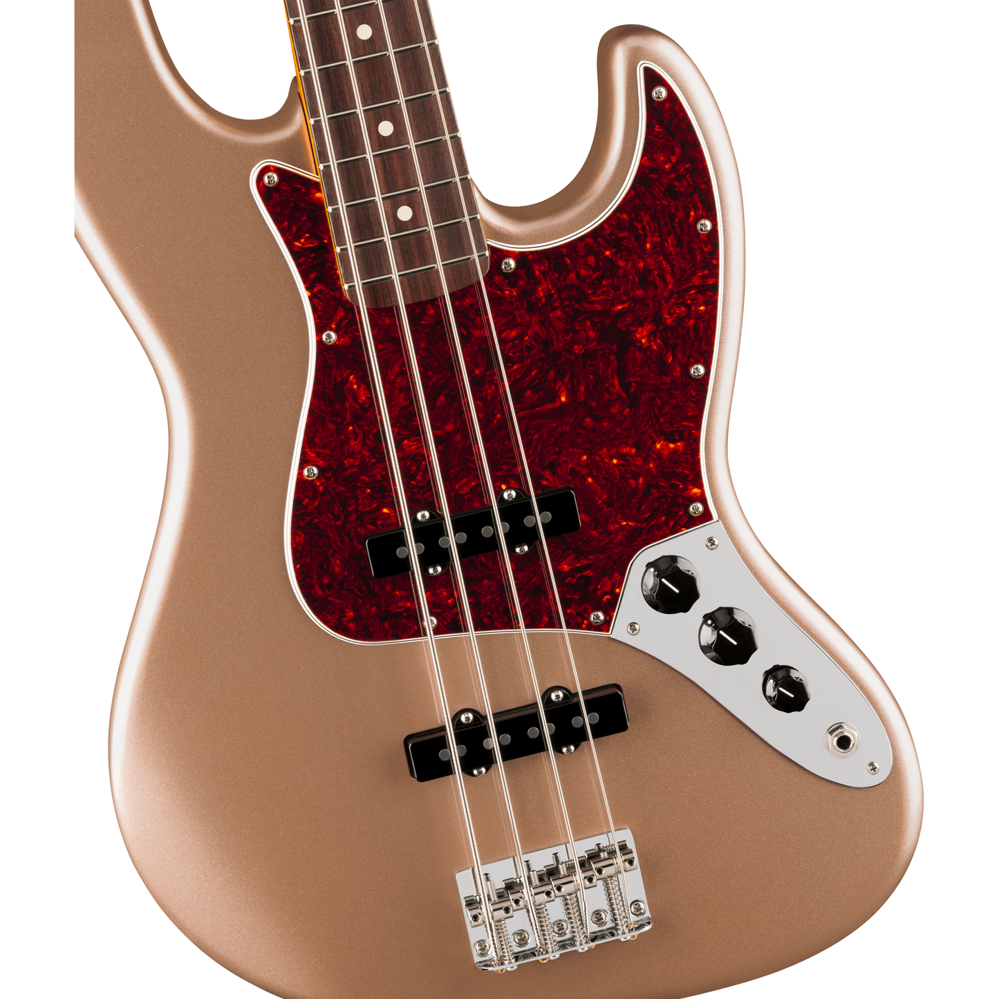 Fender American Professional Classic Jazz Bass - Faded Firemist Gold