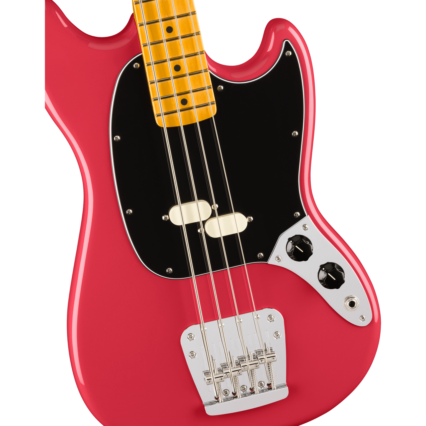 Fender American Professional Classic Mustang Bass - Faded Dakota Red
