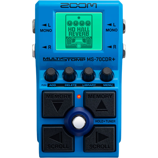 Zoom MS70CDR+ MultiStomp Chorus/Delay/Reverb Pedal