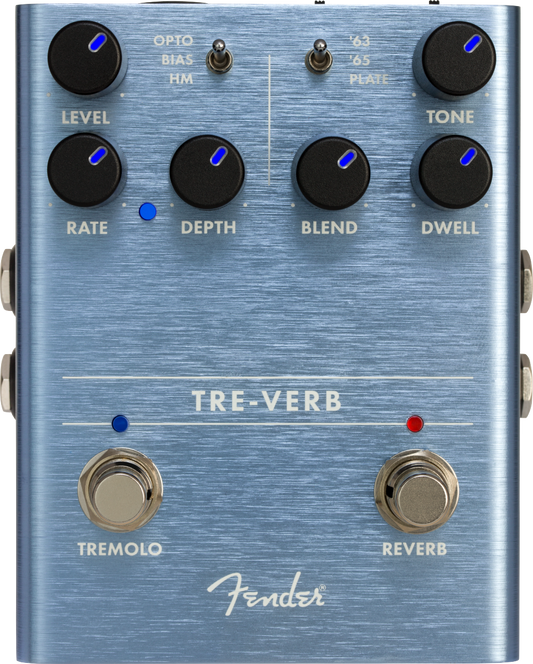 Fender Tre-Verb Digital Reverb / Tremolo Pedal