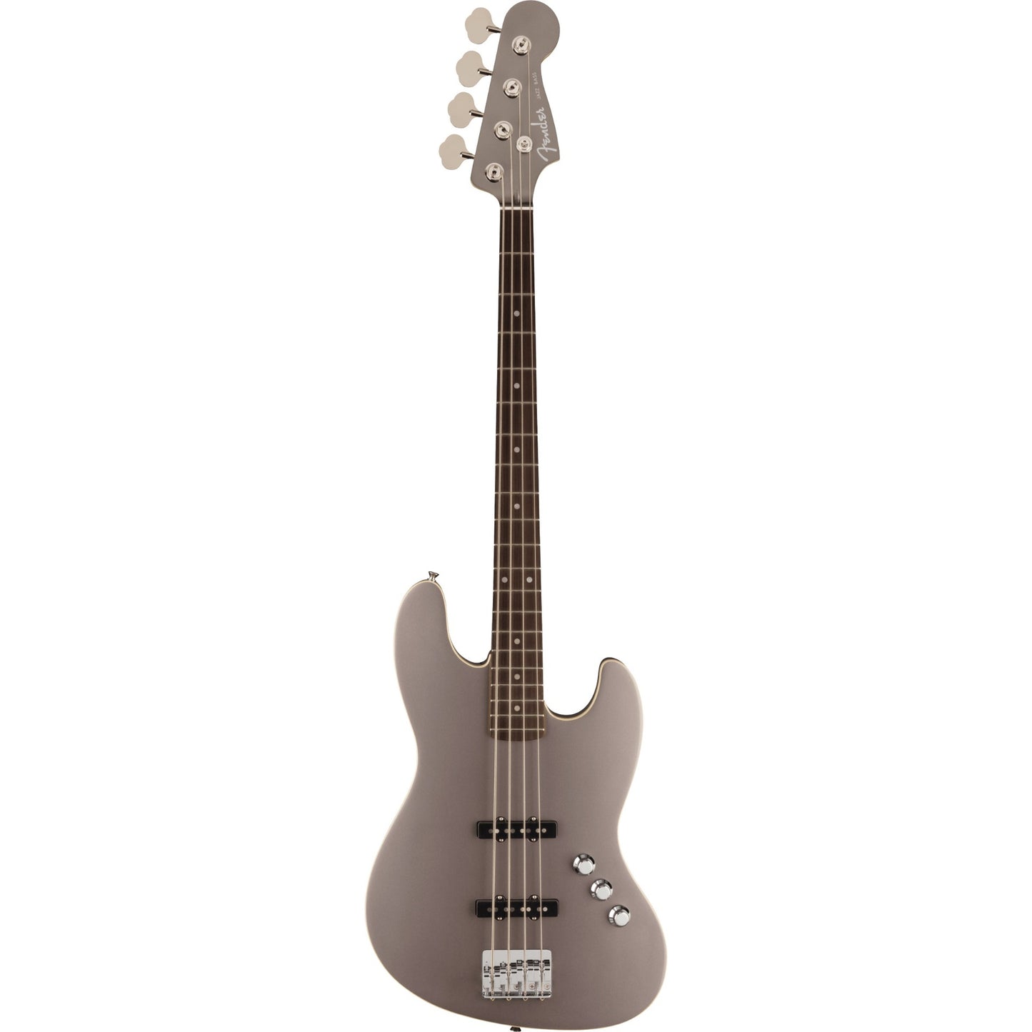 Fender Aerodyne Special Jazz Bass - Rosewood Fingerboard, Dolphin Gray Metallic