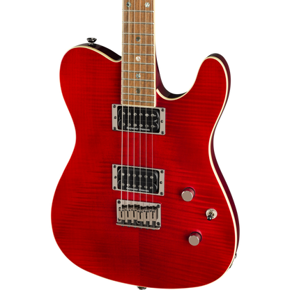 Fender Special Edition Custom Telecaster HH - Crimson Red Transparent
