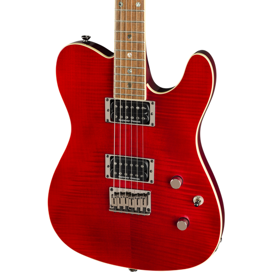 Fender Special Edition Custom Telecaster HH - Crimson Red Transparent