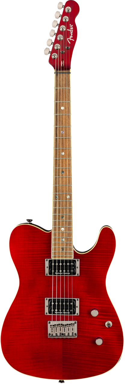 Fender Special Edition Custom Telecaster HH - Crimson Red Transparent