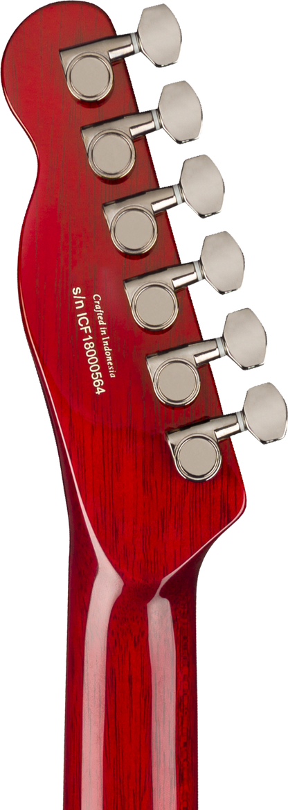 Fender Special Edition Custom Telecaster HH - Crimson Red Transparent