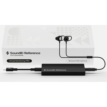 Sonarworks SoundID Reference Virtual Monitoring PRO with Binaural Measurement Microphone (EREF)
