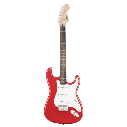 Squier Bullet Stratocaster SSS Electric Guitar in Fiesta Red