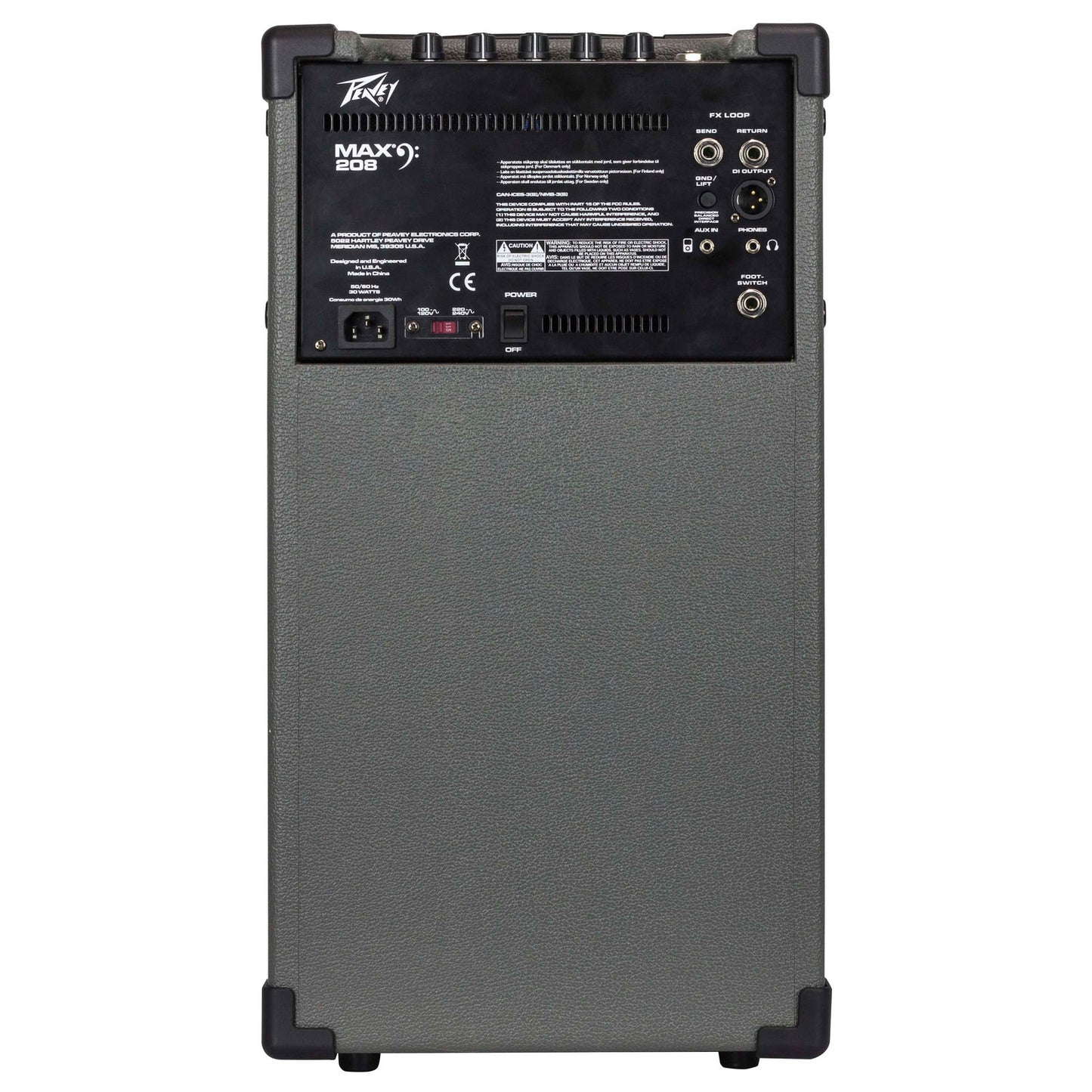 Peavey Max 208 2x8” Bass Combo Amplifier