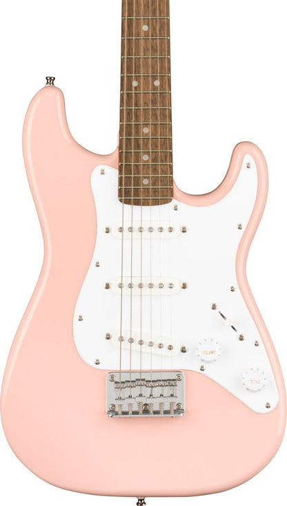 Squier Mini Stratocaster Electric Guitar Shell Pink
