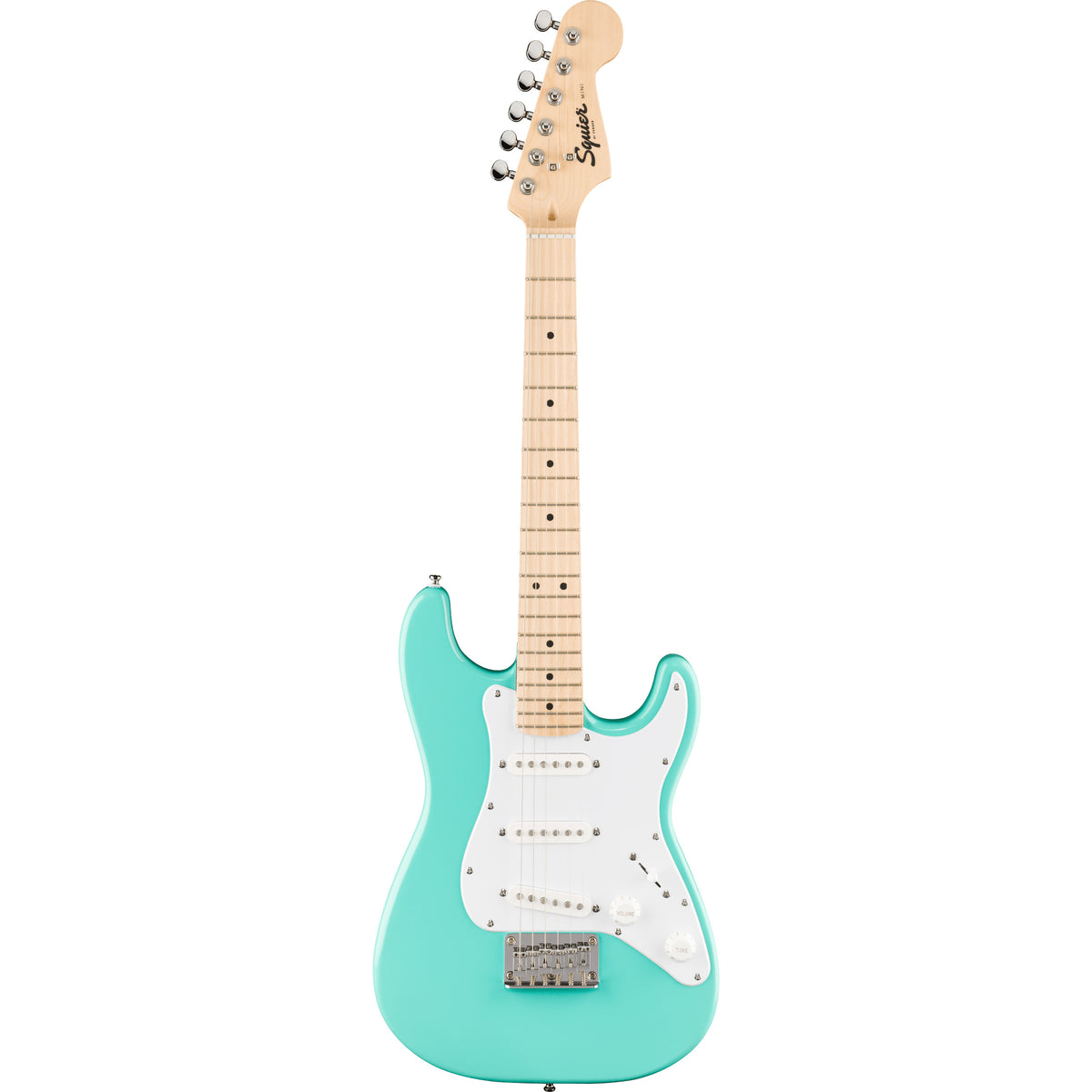 Squier Mini Stratocaster Electric Guitar - Sea Foam Green