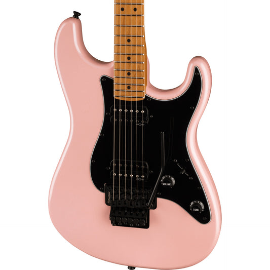 Squier Contemporary Stratocaster HH FR - Black Pickguard, Shell Pink Pearl