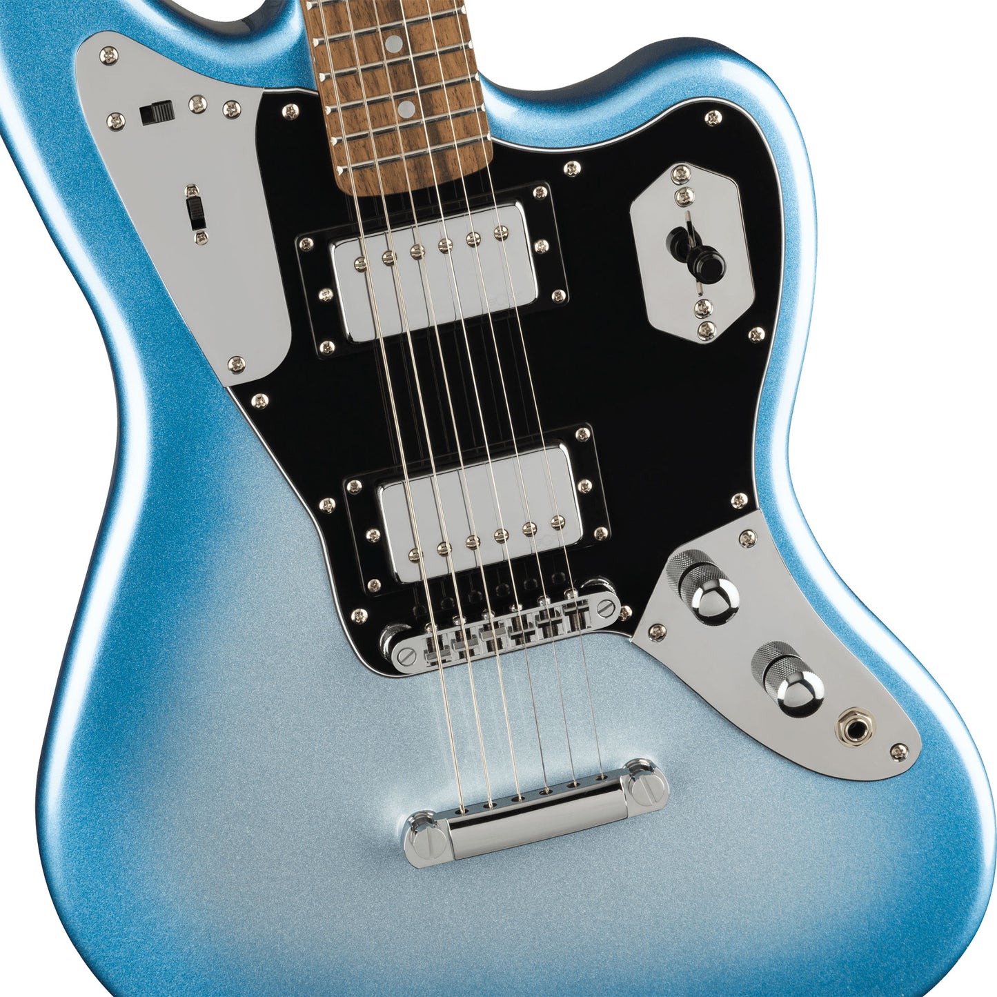 Squier Contemporary Jaguar HH Electric Guitar in Sky Burst Metallic