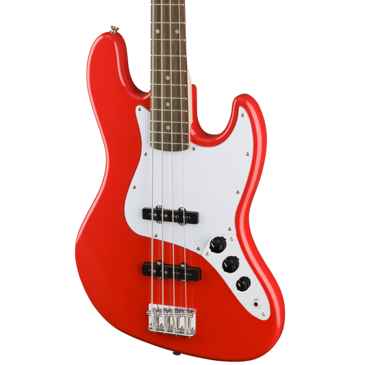 Squier Affinity Series Jazz Bass in Race Red