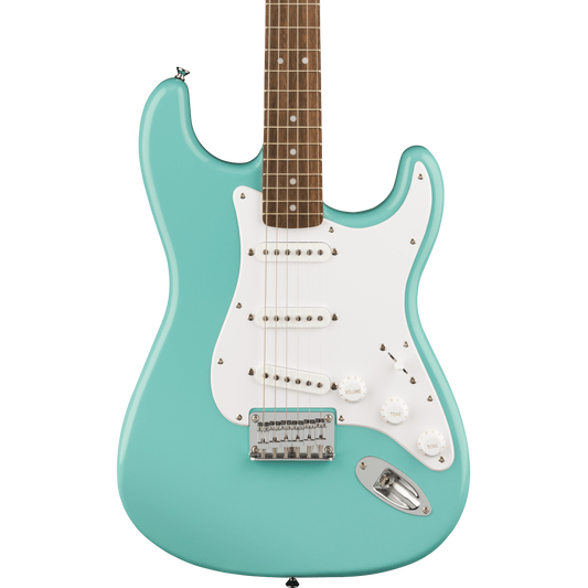 Squier Bullet Stratocaster - Hard Tail - Laurel Fingerboard - Tropical Turquoise