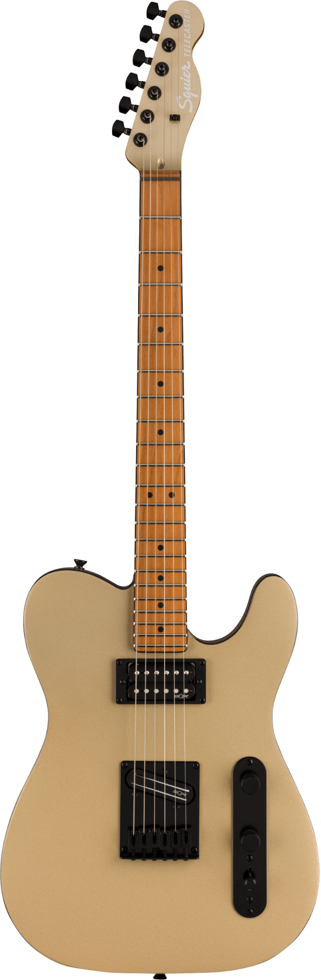Squier Contemporary Telecaster Electric Guitar in Shoreline Gold 