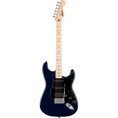 Squier Sonic Stratocaster HSS, Maple Fingerboard, Black Pickguard, Midnight Blue