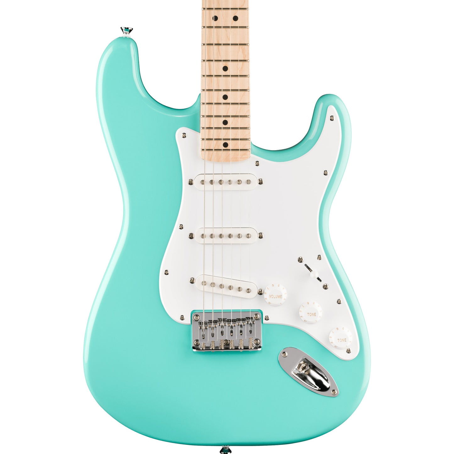 Squier Sonic Stratocaster HT - Maple Fingerboard, White Pickguard, Sea Foam Green