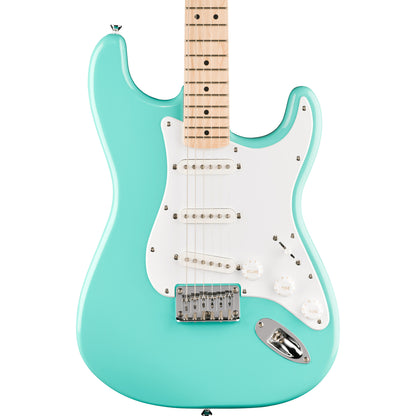 Squier Sonic Stratocaster HT - Maple Fingerboard, White Pickguard, Sea Foam Green