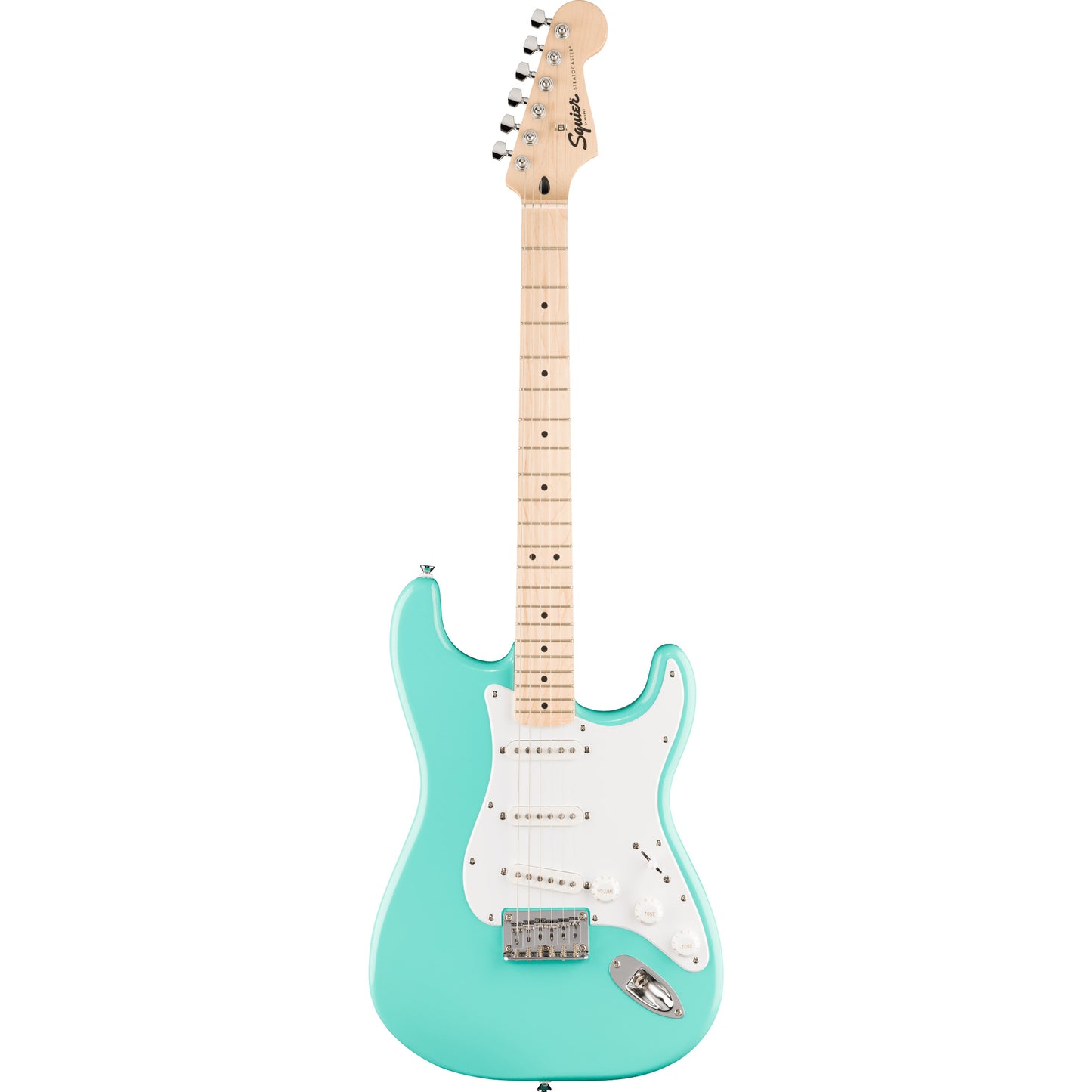 Squier Sonic Stratocaster HT - Maple Fingerboard, White Pickguard, Sea Foam Green