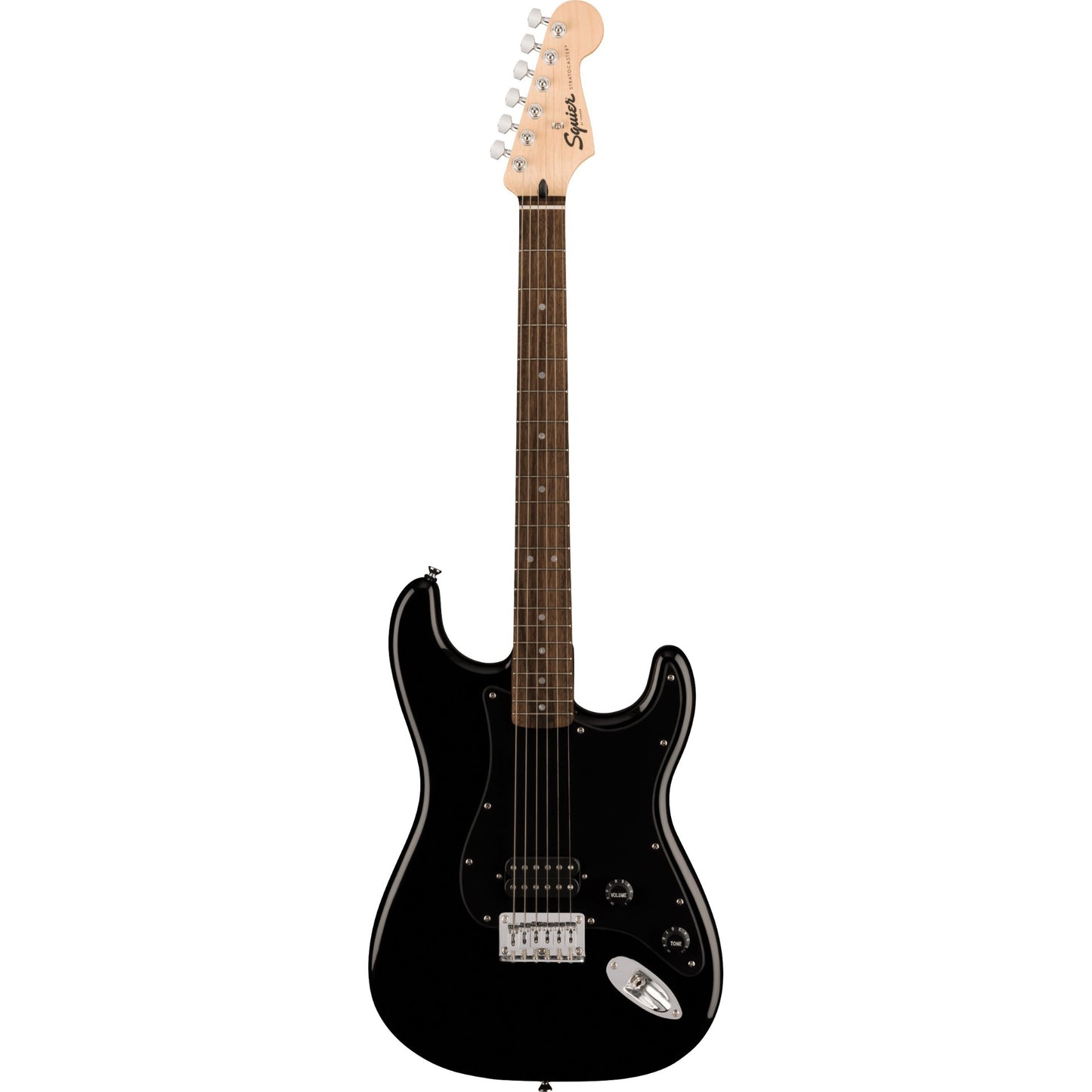 Squier Sonic Stratocaster HT H, Black Fingerboard, Electric Guitar in Black