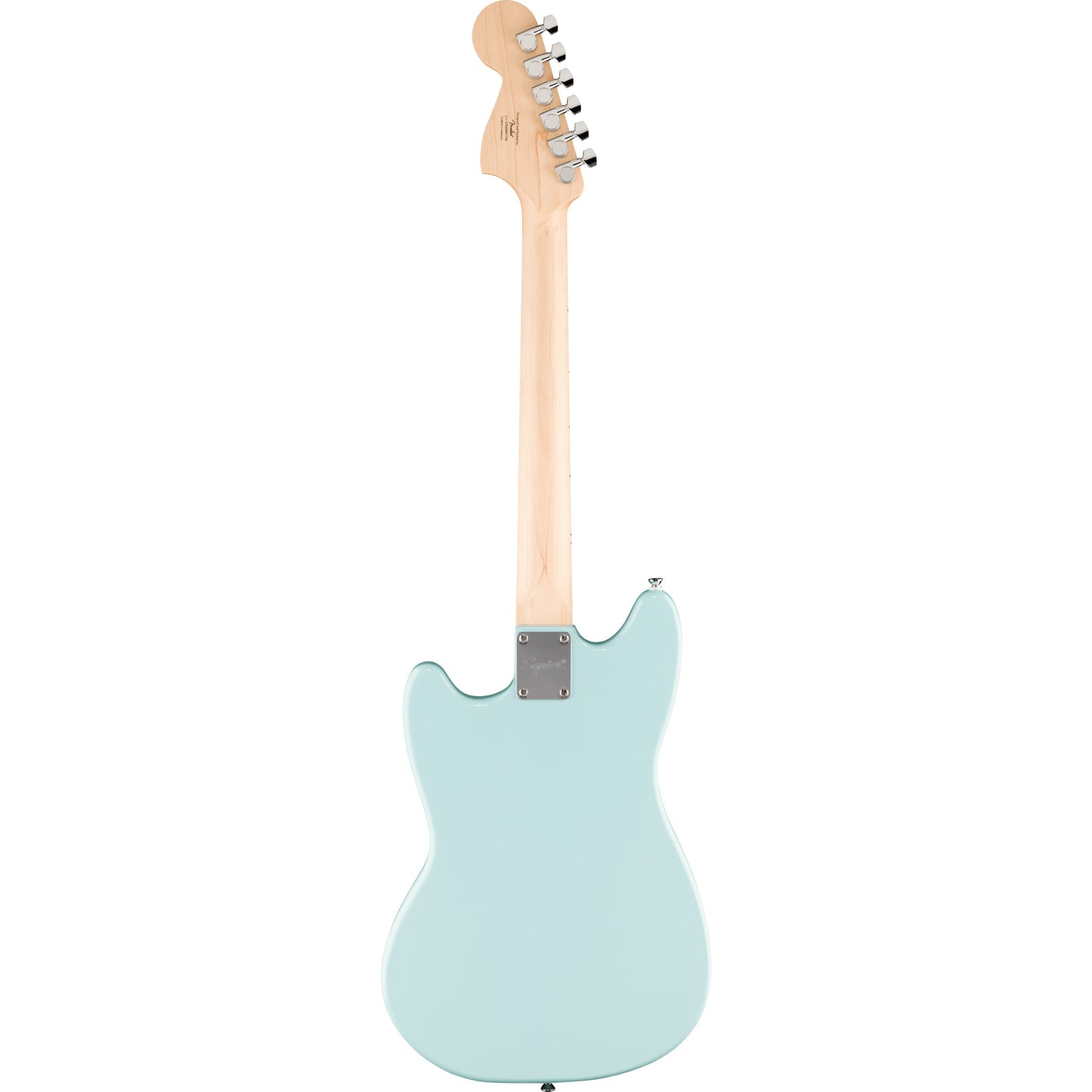 Squier Sonic Mustang - Maple Fingerboard, White Pickguard, Daphne Blue
