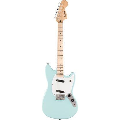 Squier Sonic Mustang - Maple Fingerboard, White Pickguard, Daphne Blue